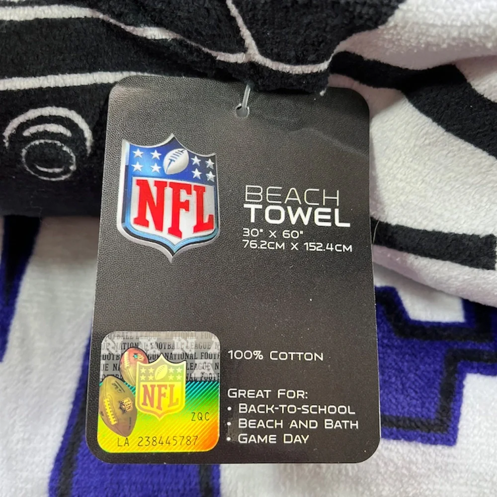 NFL Baltimore Ravens Beach Towel - Picture 5 of 11